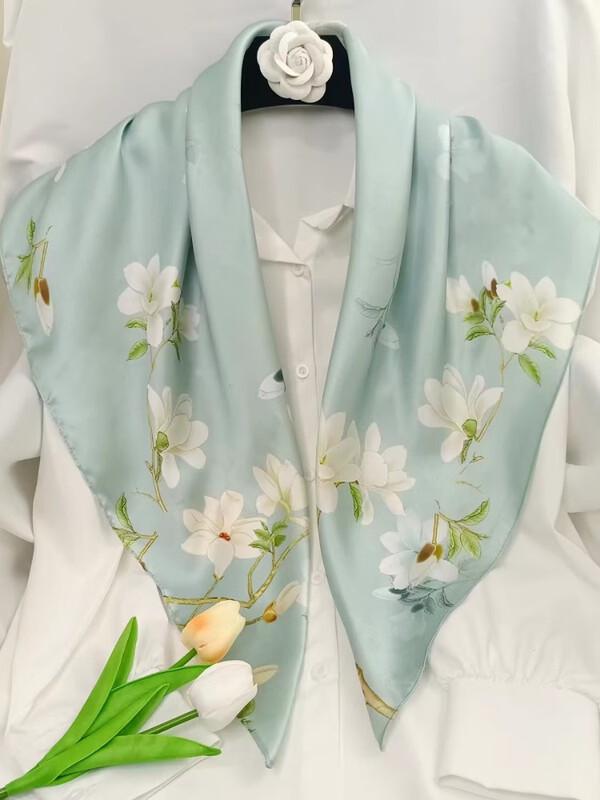 SIYUTANG Silk Square Scarf