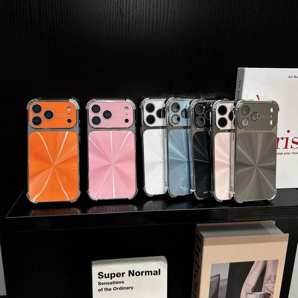 Instantly Enlarged View Window Lens Electroplated Case Compatible with iPhone 16 Pro Max Apple 17 Phone Case 15/14 Simple