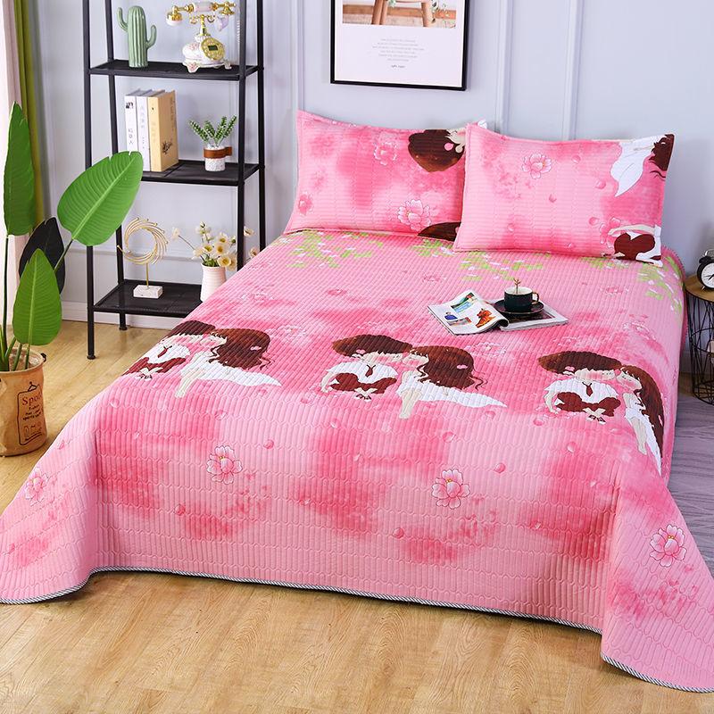 

3 шт./компл., толстое одеяло Twin Queen King Size, простыни на четыре сезона, доступные с обеих сторон, теплая простыня, наволочка, комплект из 3 предметов Twin