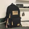 New Fashion Student Schoolbag Japanese Ins Simple Korean Version Junior High School Student Double Shoulder Male and Female Couple Backpack