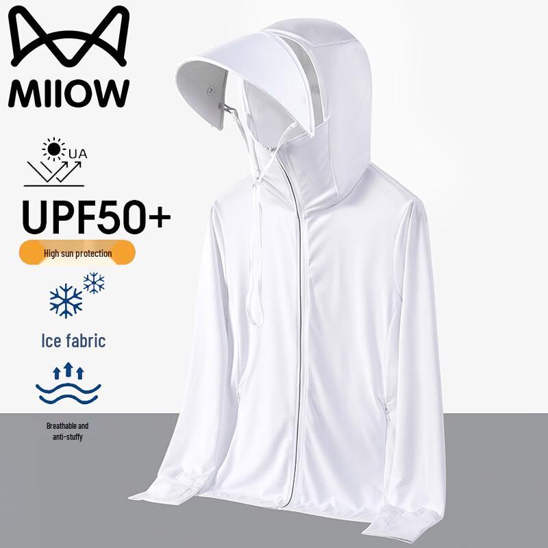 MaoRen Men s Lightweight Hooded Sun Protection Jacket M