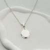 3-Color Opening and Closing Shell-shape Box Pendant Necklace Romantic Party Jewelry Fashion Clavicle Chain for Women