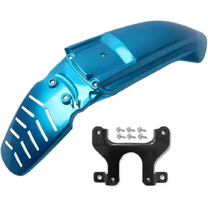 CF450MT Motorcycle Front Mudguard Left and Right Trim Plate Tile Shield High Accessories Compatible with 450MT CF Moto MT450(Blue)