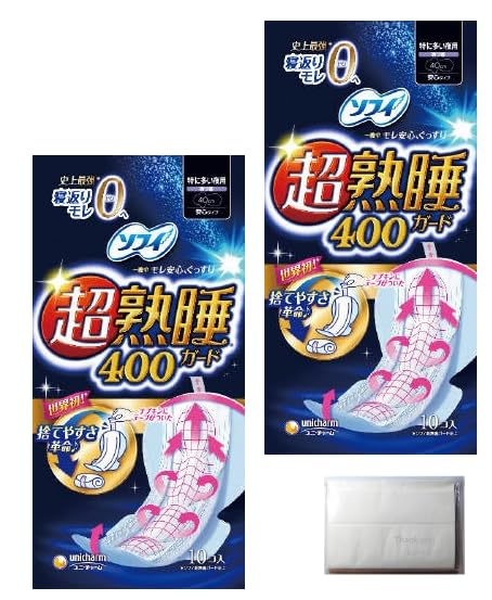 

Sophie Super Deep Sleep especially for heavy with 40cm pieces 2 total of 20 bonus sanitary napkins [2 packs] Guard, nights, wings, (10 pieces,