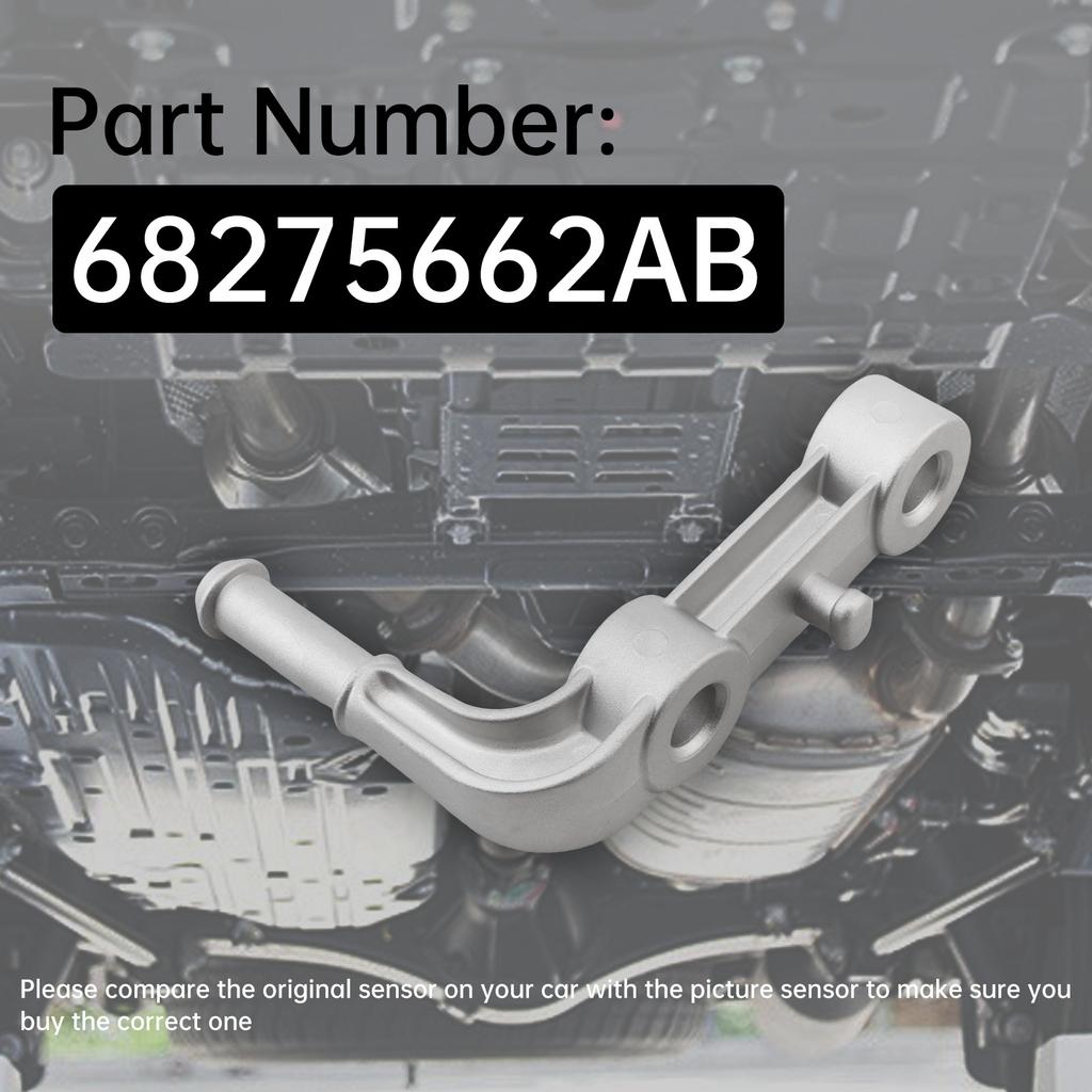68275662AB111 Left Rear Exhaust Hanger Bracket Muffler Support Aluminum Alloy Fit for Ram 1500