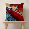 Vintage Movie Scott Pilgrim VS The World Cushion Cover Decorative Pillow Sofa Home Decor Case Pillow Cases