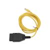 Gul ENET-kabel for koding OBD2 Diagnostikkabel med CD Erstatning for F-serien 3-serien 5-serien 7-serien