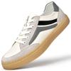 Zapatos de Hombre Zapatos Marea de Primavera Cuero Genuino Zapatos de Moda Nuevos Zapatos de Cuero de Hombre Moda Suela Plana Zapatillas Casuales