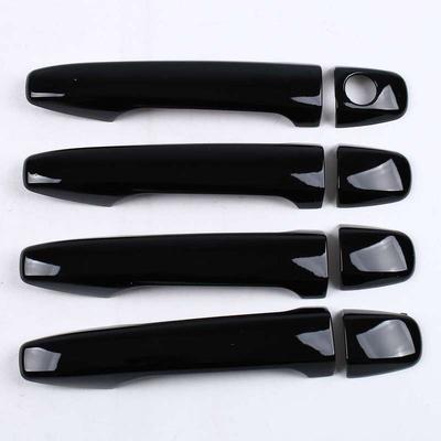 For Toyota Corolla Fielder 2014 2015 2016 2017 2018 ABS Carbon Fiber Glossy Black Door Handle Cover Trim Car Styling Accessories