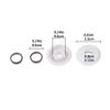 Flexible Of 4 Sealing Pack Gaskets Adult Electric Toothbrush Sealing Component Replacement Seals Rubber Texture