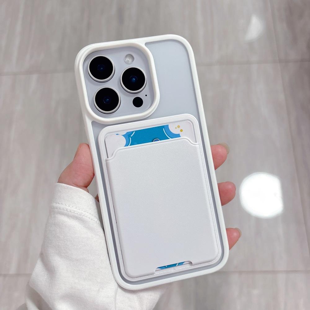 Luxury Candy Card Bag Wallet Phone Case For iPhone 17 16 15 14 13 12 11 Pro Max XS XR X 7 8 Plus Shockproof Bumper Cases Cover