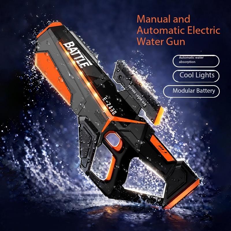 Brand-Spanking-New First-Class Electric Superior-Grade Led Water Gun Premium-Quality Automatic Superior-Grade Water Suctionarge-Capacity