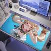 Alice Thymefield kawaii Mousepad Zenless Zone Zero ZZZ Computer Locking Edge Mouse Pad Large Keyboard overlock cute Desk Mat