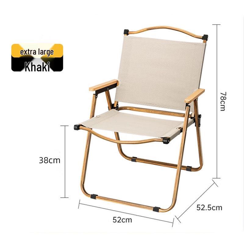 Custom Logo Portable Kermit Camping Chair - Folding Outdoor Chair for Fishing, Picnic, and Beach