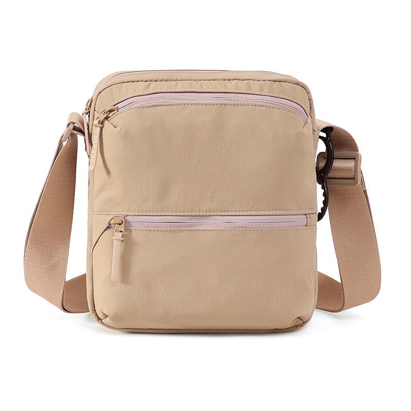 Men s Crossbody Bag Multi-compartment Shoulder Bag Lightweight Commuter Small Square Bag