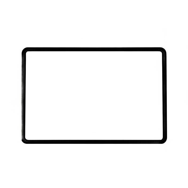 Skärmskydd för bilnavigation För Tesla Model 3 Y Silikonram Kanttäckning Central kontroll Antikollisionsremsa Bilinteriör