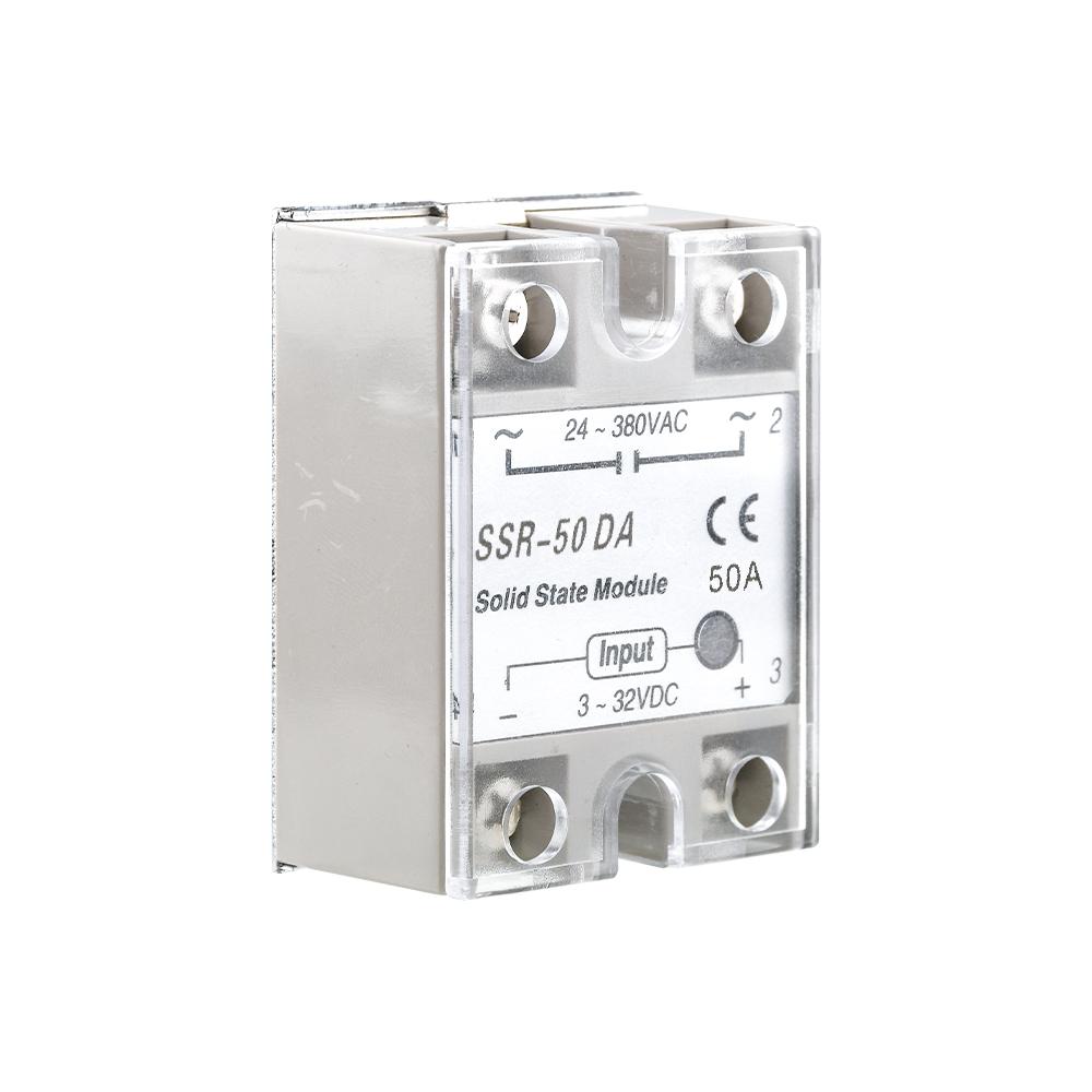 Festkörperrelais SSR-10DA SSR-25DA SSR-40DA SSR-50DA 10A 25A 40A 50A eigentlich 3-32V DC ZU 24-380V AC SSR 10DA 25DA 40DA 50DA