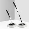 3-Section Telescopic Car Wash Mop Bendable Handle Car Wash Brush with Chenille & Microfiber Head Scratch-Free Cleaning Tool for Auto Motorcycle