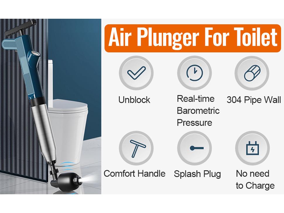 Sewer and Toilet Unblocking Tool for Floor Drains and Pipes