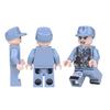 20 Pièces Figurine de Soldat Miniature Modèle de Soldat Peint à la Main Jouet de Construction Décoration de Bureau Cadeau pour Amateurs Militaires Collectionneurs