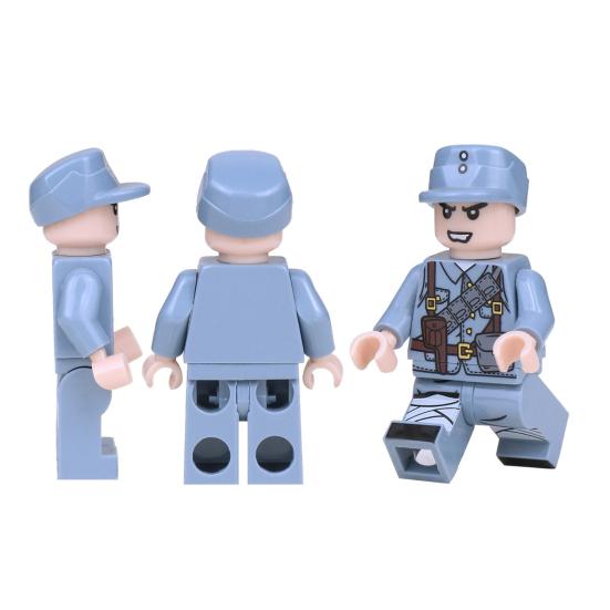 20 Pièces Figurine de Soldat Miniature Modèle de Soldat Peint à la Main Jouet de Construction Décoration de Bureau Cadeau pour Amateurs Militaires Collectionneurs