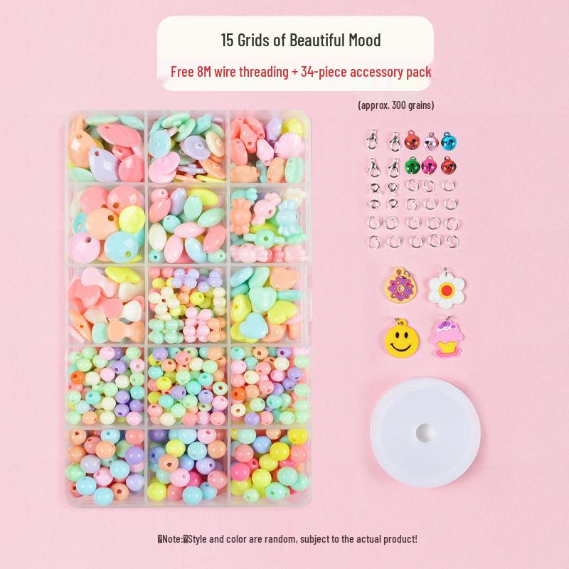 

Набор для рукоделия из бисера для девочек от 6 лет, набор для детского сада для искусства и ремесел