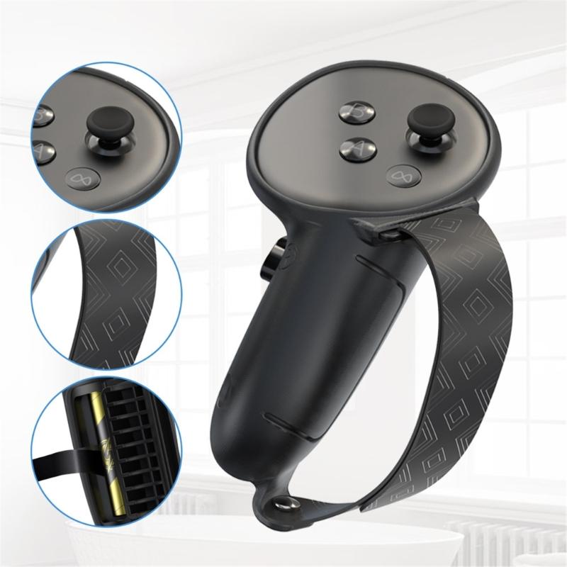 Protective Silicone Sleeves for Quest3S Controllers To Prevent Damage and Enhanceds Grip for Home Entertainment
