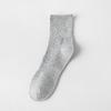 Pure Cotton Men's Spring and Summer Sweat-absorbing, Odor-proof and Breathable Cotton Autumn Socks, All-cotton Men's Socks