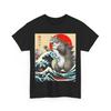 Catzilla Cat Japanese Art Funny Cat Gifts For Men Women Kid T-Shirt