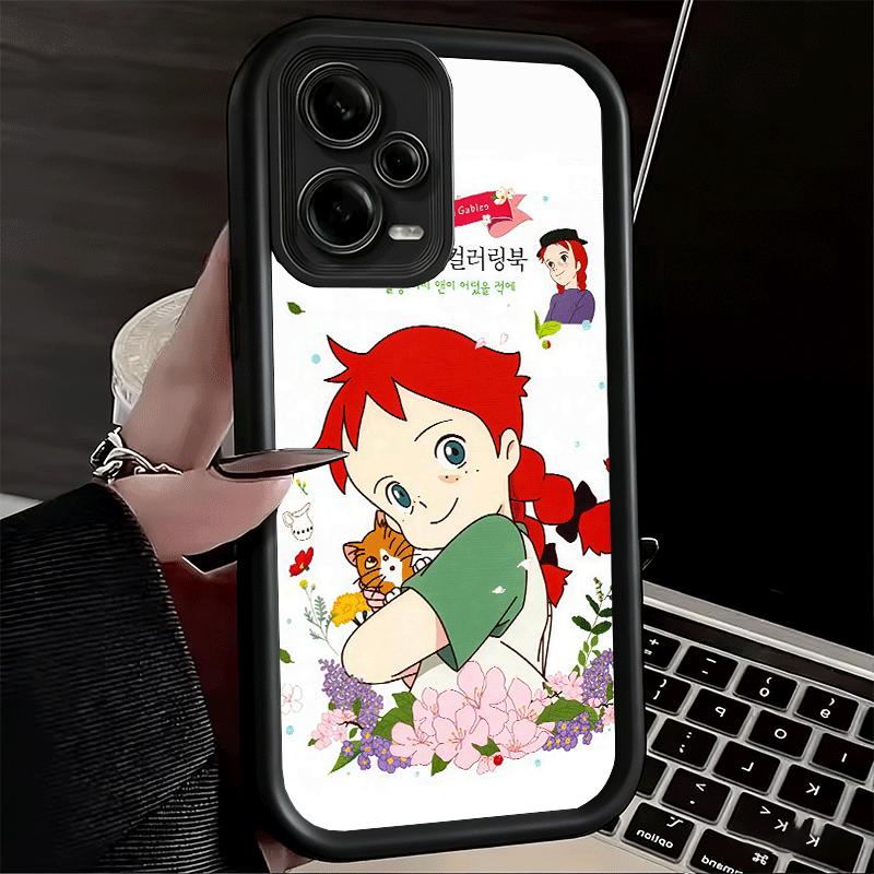 Phone Case for Xiaomi Redmi Note 15 14 13 Pro Plus Anne Of Green Gables Shirley Shell 12S 11 11S 11T 5G 14S Soft Silicone Funda