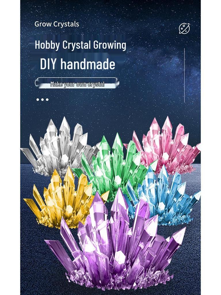DIY Kristallzucht-Set: Kinderchemie- & MINT-Bildungsspielzeug
