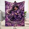 Gothic Style Blanket Durable Comfort Great for Couch Office Picnics All-Season Use Warmthful Decor Ideal Gift for Friends Family Couples Picnic
