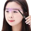 Sale Makeup Tool Beauty Brow Grooming Card Shaping Template Eyebrow Definition Eyebrow Stencils Kit