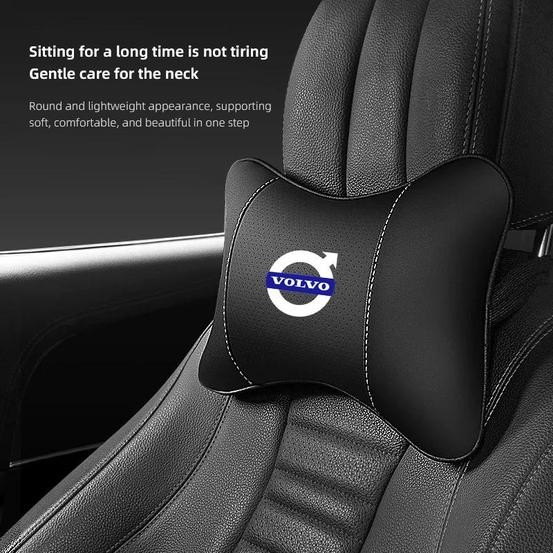 Autokopfstütze/Lendenwirbelstütze Auto Nackenkissen Lendenkissen Für Volvo Xc60 Xc90 V40 V60 S60 V50 V90 S80 C40 XC40 V70 XC70 C30 C70