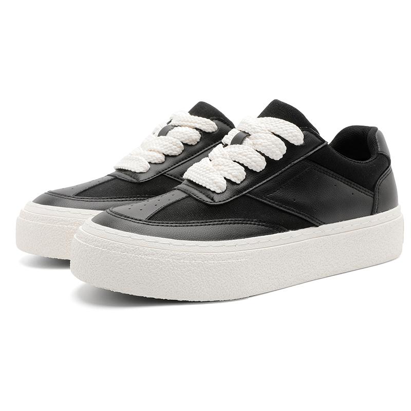 

Модные Нескользящие Кожаные Распродажа Повседневная Обувь 2025 Новые Мужские Уличные Кроссовки На Шнуровке Модные Мужские Лоферы Мужская Классическая Обувь для Скейтборда 44 чёрный