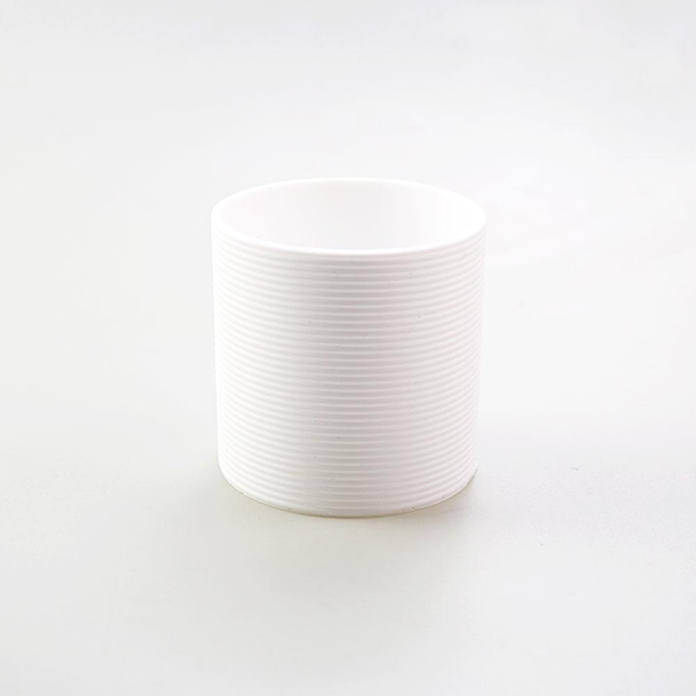 SW 16 Colors 7.0CM Silicone Cup Cover Stripes Non-slip Heat  For Glass Cup Sleeve 70MM Insulated Water Bottle Cup Sleeve