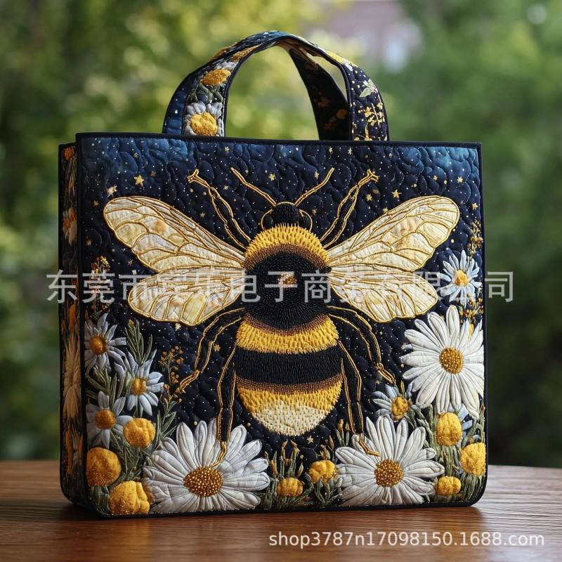 3D Printed Tote Bag Crossbody Women 600D Oxford Fabric Fashion Handbag
