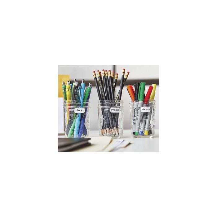 Etiquettes Multi-usages DYMO LabelWriter - Boite de 1000 étiquettes 13x25mm - Adhésif semi-permanent