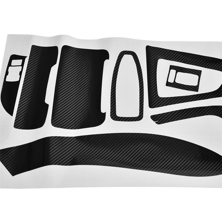 Carbon Fiber Interior Decal Trim Pkg Radio Center Door for BMW 3 Series F30 F31