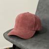 JYL TS DIY Corduroy Cap Unisex Autumn  Street Casual Sun Hat Corduroy