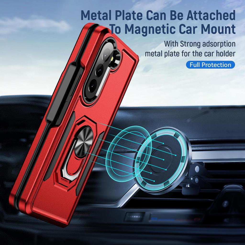 Samsung Z Fold5 & Z Fold4 Full Protective Phone Case with Ring Holder