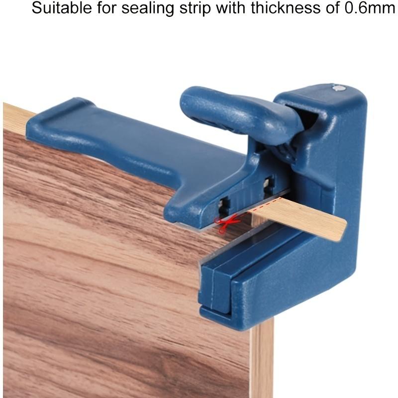 Manual Edge Banding Trimmer Tool, PVC Straight Edge Cutter, Flush Trim Tool for Woodworking