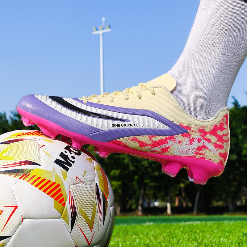 New Men Soccer Shoes Training Ultralight Wholesale Breathable Unisex Football Boots Professional Indoor Futsal Drop Shipping