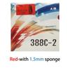 Dawei 388C-2 OX 1.2/1.5/1.8mm Table Tennis Rubber Long Pips Raw Rubber Ping Pong Rubber for Table Tennis Racket ITTF Approved
