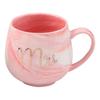 Marble Ceramic Couple Mugs Gift Set