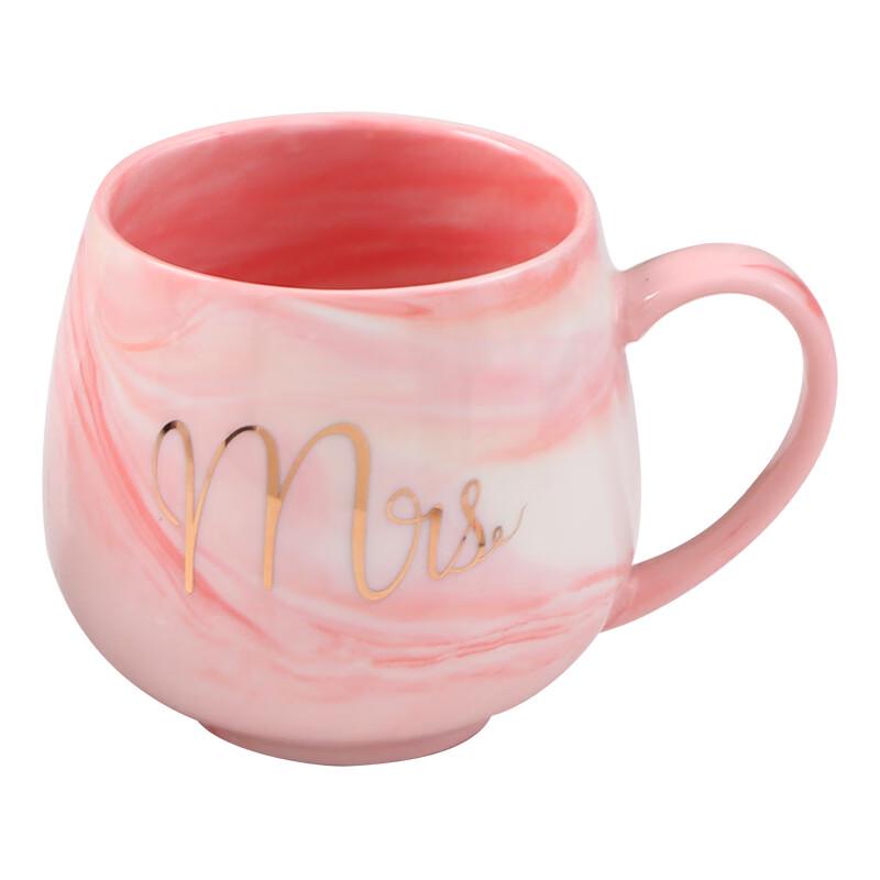 

Marble Ceramic Couple Mugs Gift Set
