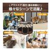 Octagonal Pet Cage Pet Circle Foldable Dog Cage Cat Cage Pet House Pet Tent Play Circle Portable Pet Cage Cat Birthing Room Lightweight Breathable