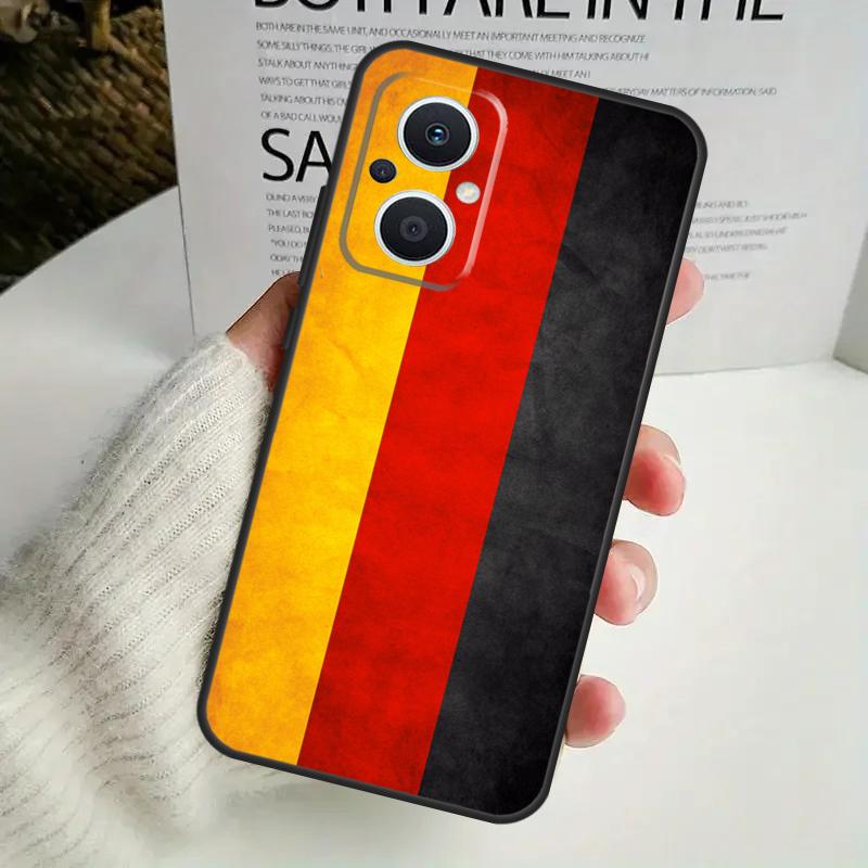 Germany Flag Banner Phone Case For OPPO Reno 14F 12F 12 11 13 F 10 Pro 8T 7 8 Lite OPPO Find X9 X8 X6 X5 Pro Cover