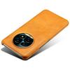 For Realme 13 Pro 5G (Global)/13 Pro+ 5G (Global) Case Calf Texture PU Leather Hard PC Protective Phone Cover