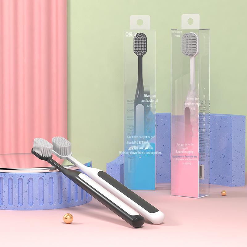 99-Hole Soft Bristle Advanced Wide Head Toothbrush with Silver Ion Brush Wire, Individually Packaged